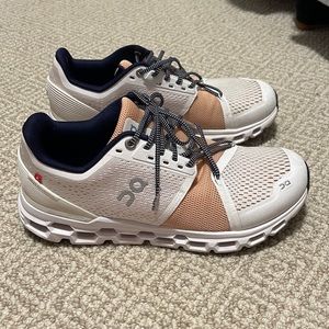 On cloud running shoes